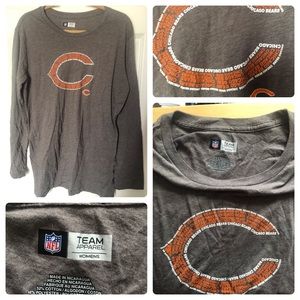NFL Chicago Bears Gray Long Sleeve Tee